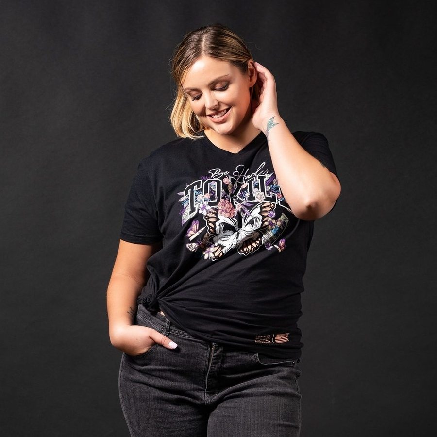 Women's Hard To Kill Boyfriend Fit T-Shirt - Black - Image 8