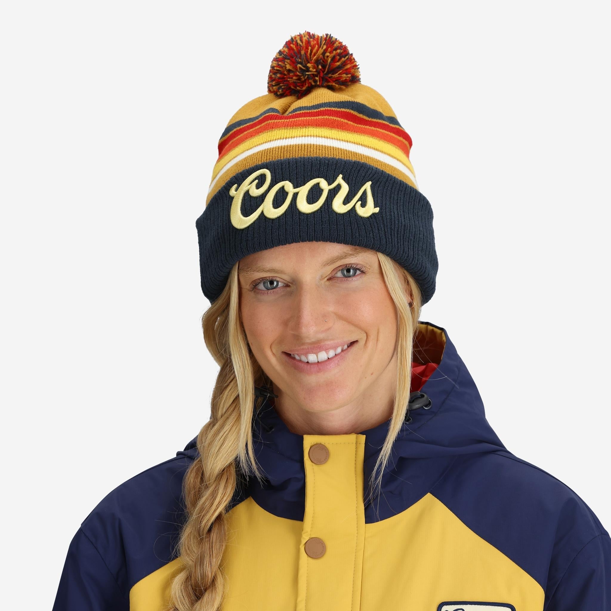 Coors Banquet x YoColorado Golden Recycled Beanie - LIMITED EDITION - Image 2