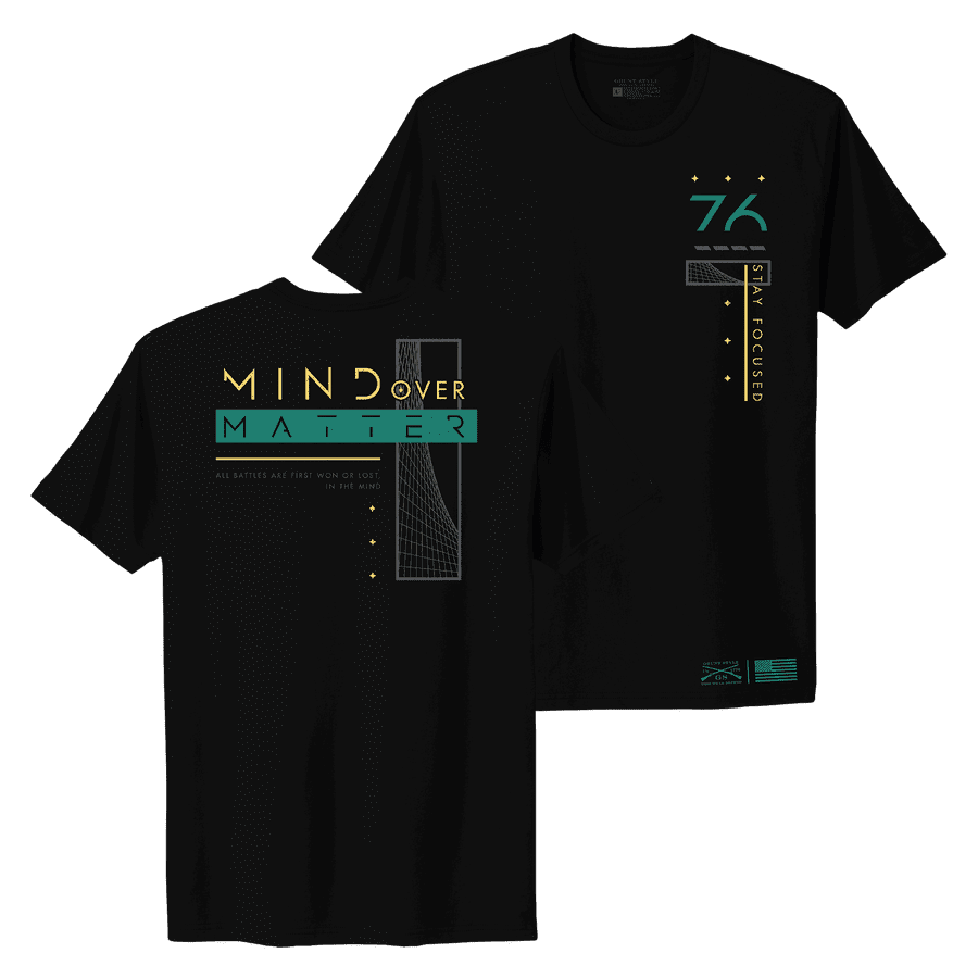 Women's Mind Over Matter Boyfriend Fit T-Shirt - Black - Image 3