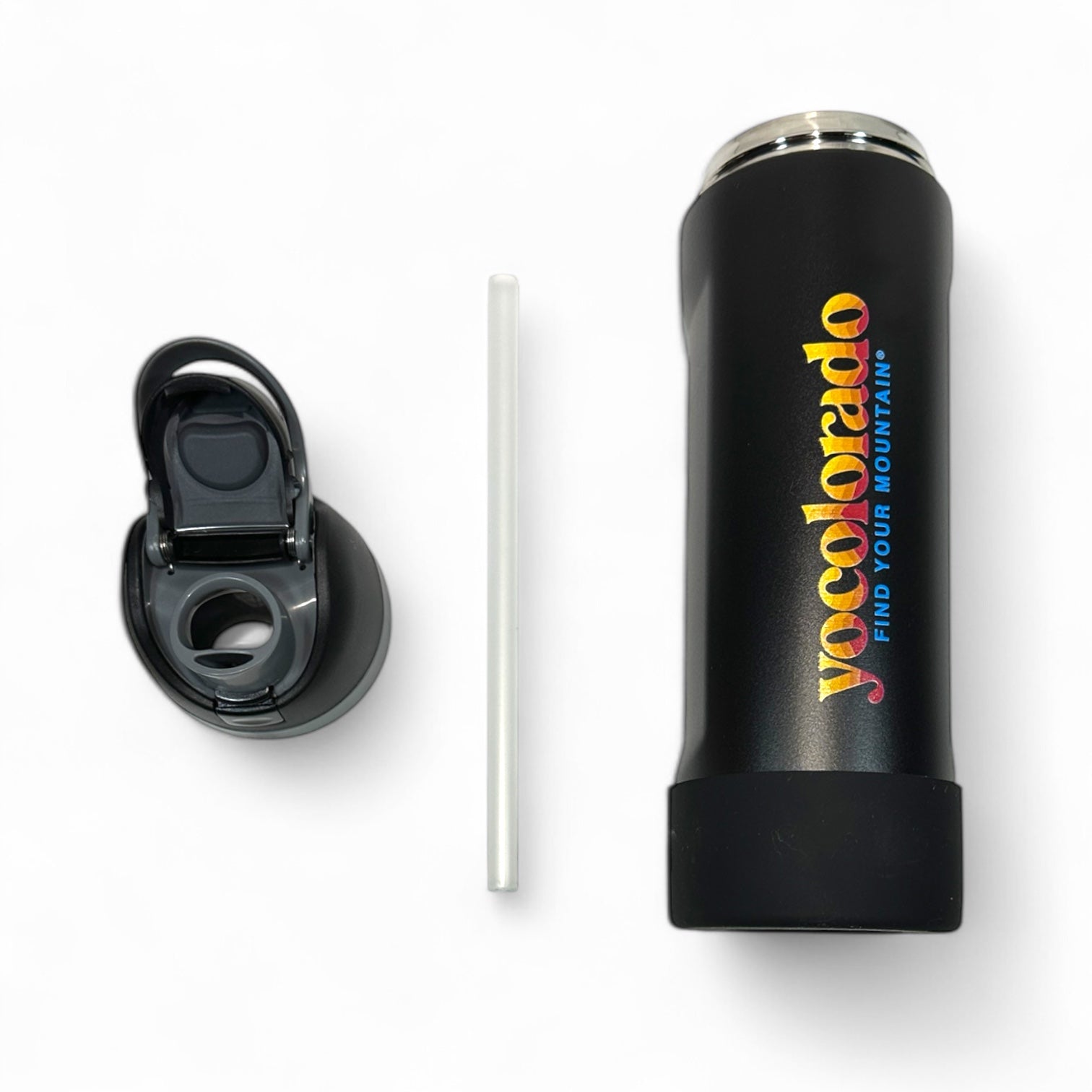 HydraTrail Sip Bottle in Carbon Black - Image 6