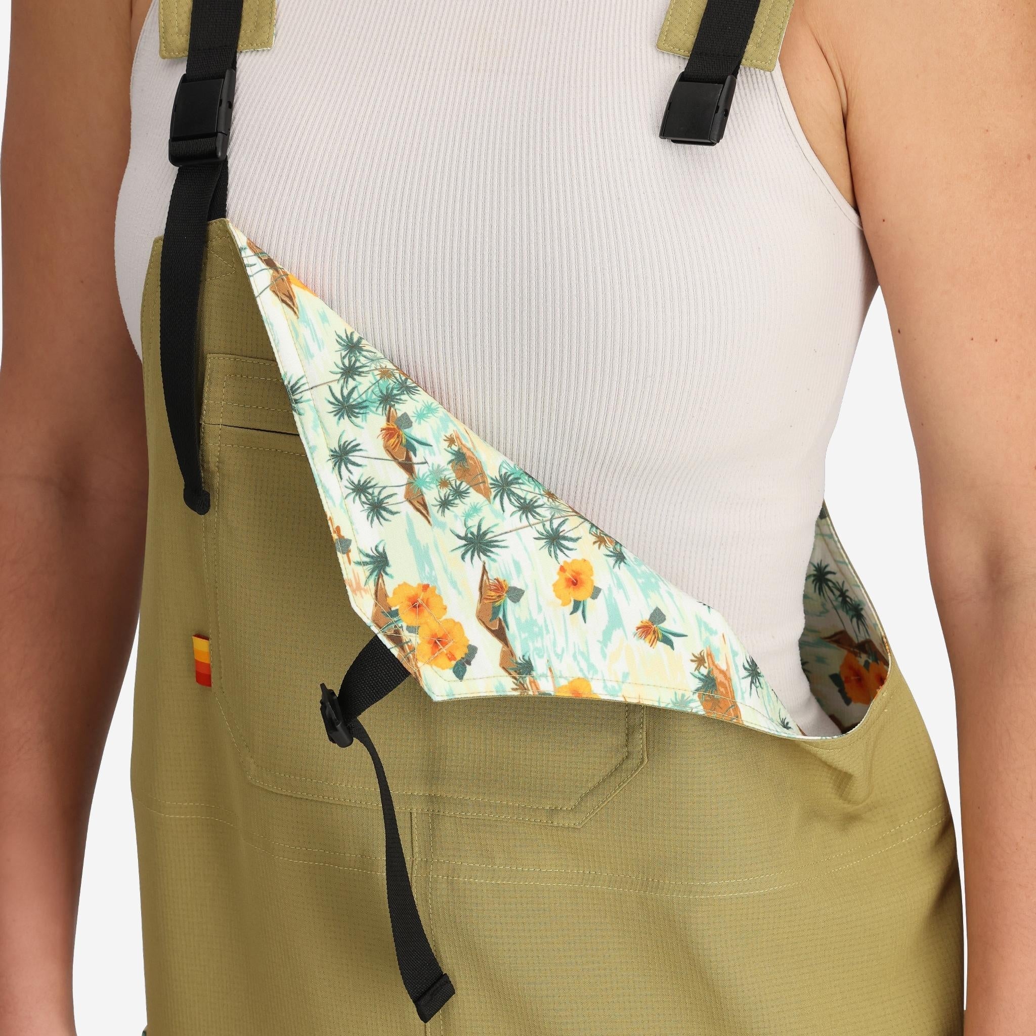 Women's Hawaiian All Day Overalls - Image 4