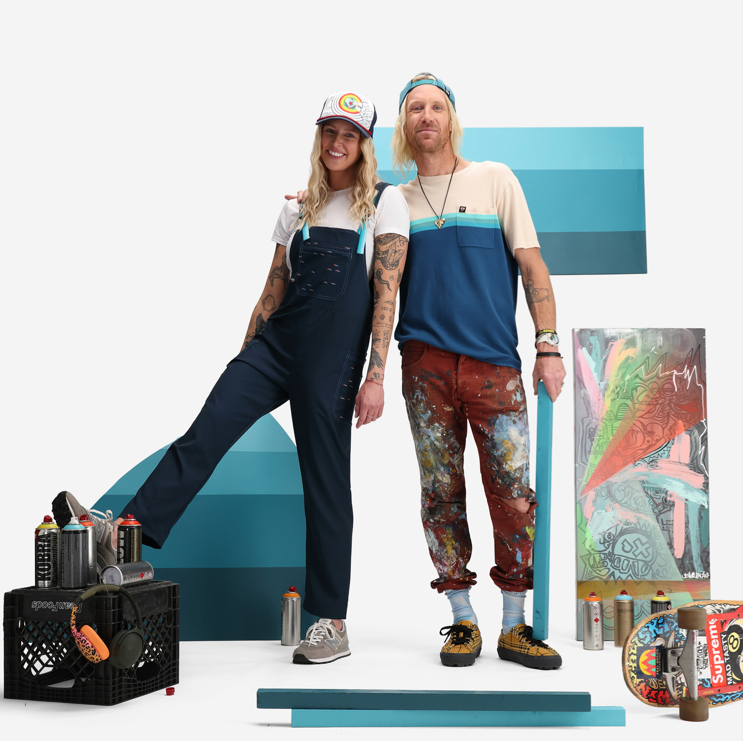 Women's Open Hearts All Day Overalls - Image 9
