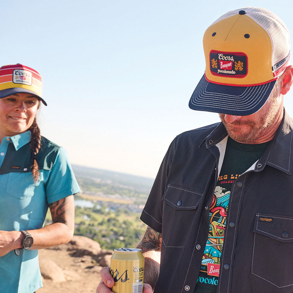 Coors Banquet x YoColorado Golden Retro Ranger Trucker Hat - LIMITED EDITION - Image 6