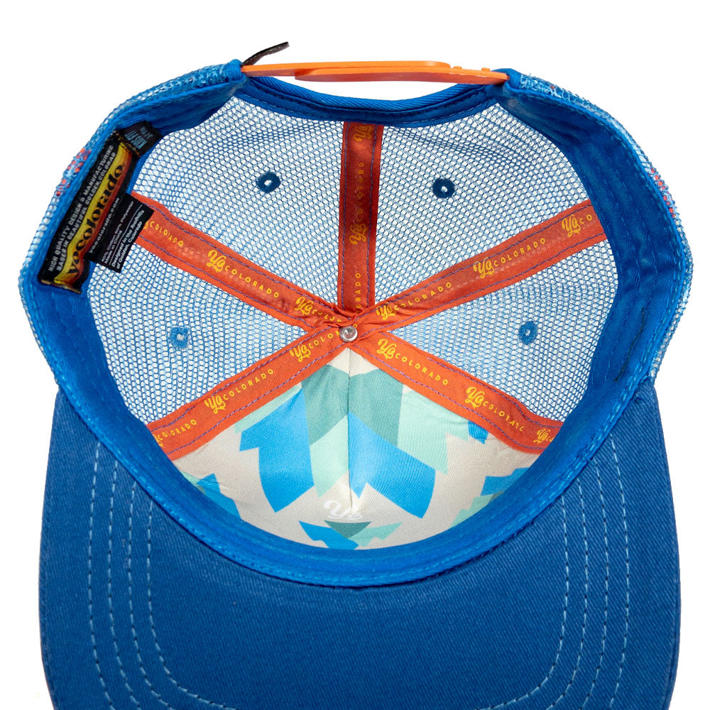 Kids' Rainbow Fader Trucker Hat - Image 5